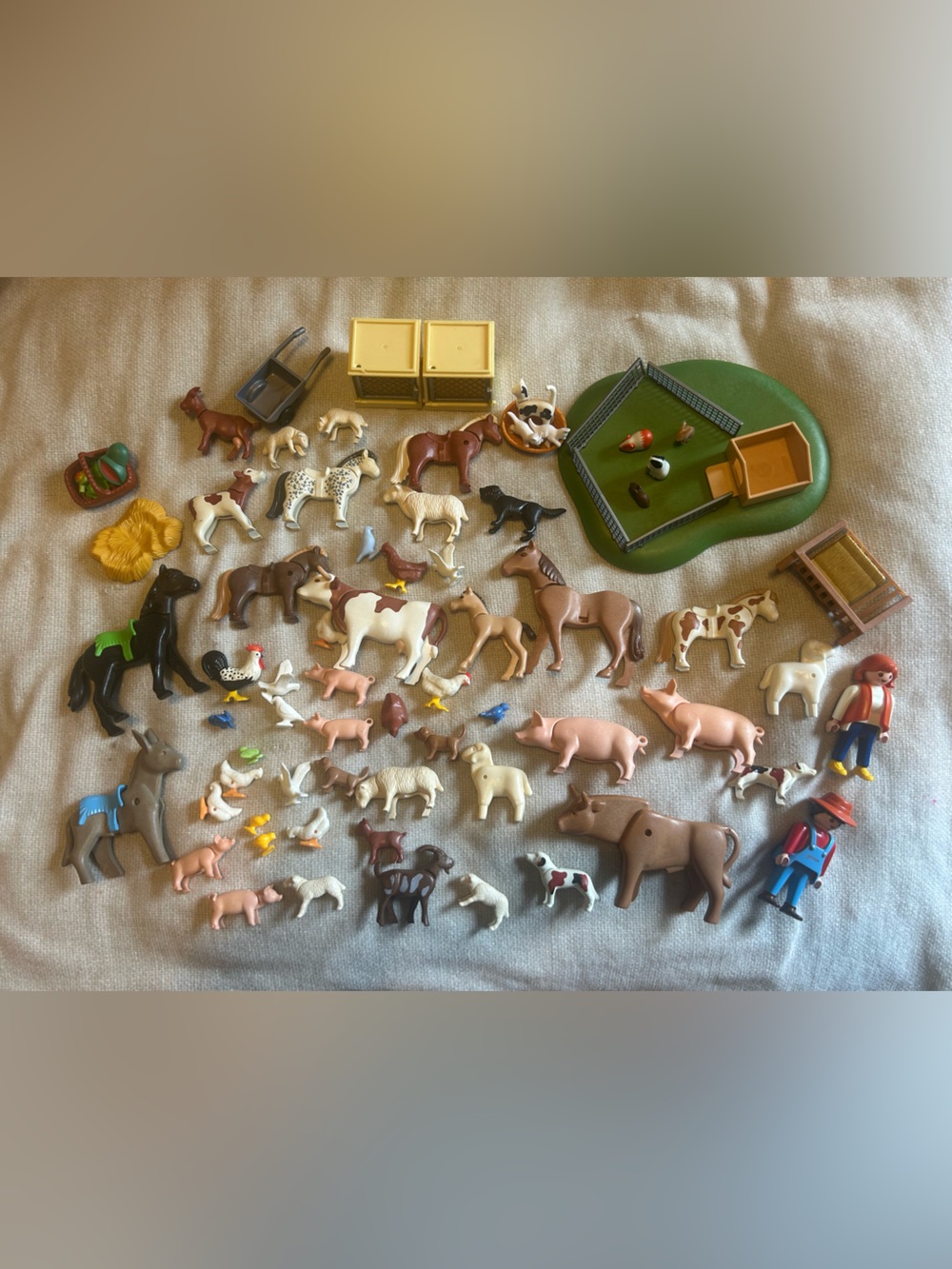 Huge lot of vintage Playmobil